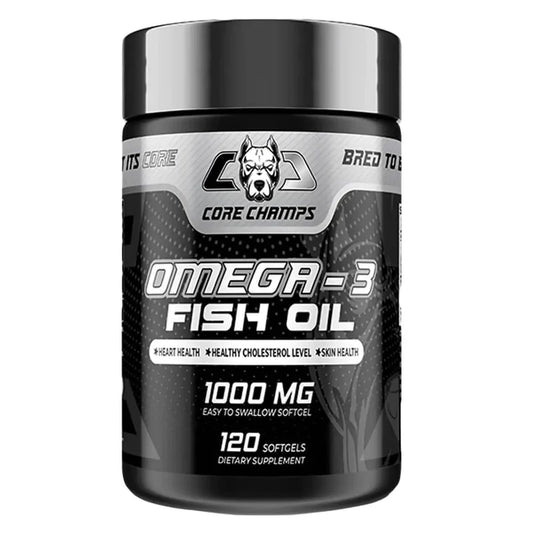 OMEGA-3 FISH OIL | 120 SOFT | CORE CHAMPS