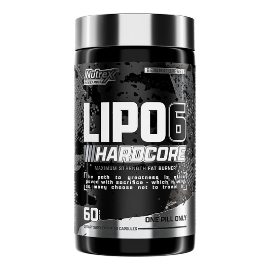 LIPO-6 HARDCORE (NEW) | 60 CAPS | BY NUTREX RESEARCH