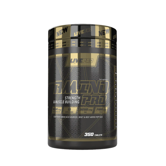 AMINO PRO | 350 TABS | LIVEPRO NUTRITION