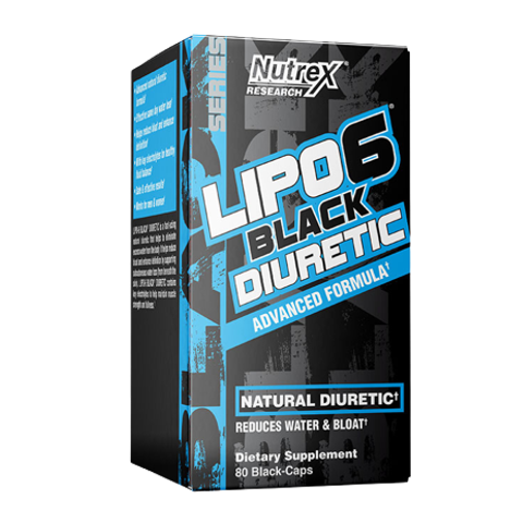 LIPO-6 BLACK DIURETIC | 80 CAPS | BY NUTREX RESEARCH